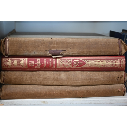 520 - A large selection of antique and vintage volumes - mostly biography, history, literature etc