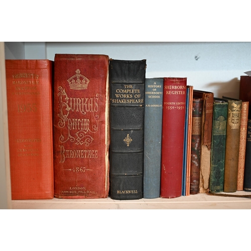 520 - A large selection of antique and vintage volumes - mostly biography, history, literature etc