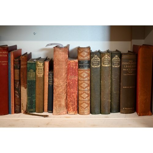 520 - A large selection of antique and vintage volumes - mostly biography, history, literature etc