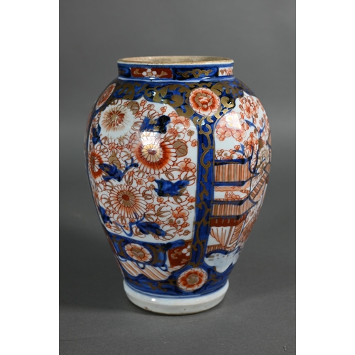 373 - A collection of 18th and 19th century Japanese Imari ceramics, Edo/Meiji period, including a pair of... 