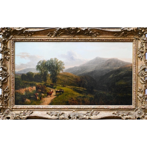 686 - George Vicat Cole (1833-1893) - 'Green valleys', a pair of Lake District views, oil on canvas, signe... 