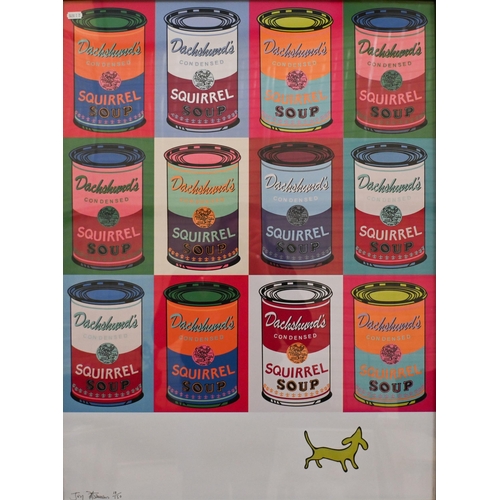 305 - Joy Fitzsimmons - Two ltd ed prints - Squirrel soup and Dream, 79 x 59 cm (2)