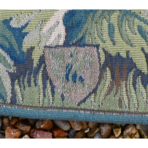 288 - Two French de Halluin tapestry panels/wall hangings - Foret de Chairmarais, 180 x 92cm; Verdure Colv... 