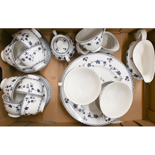 361 - A Royal Doulton 'Yorktown' dinner/coffee/tea service (90 pieces approx - 2 boxes)