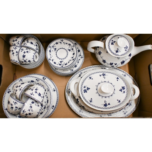 361 - A Royal Doulton 'Yorktown' dinner/coffee/tea service (90 pieces approx - 2 boxes)