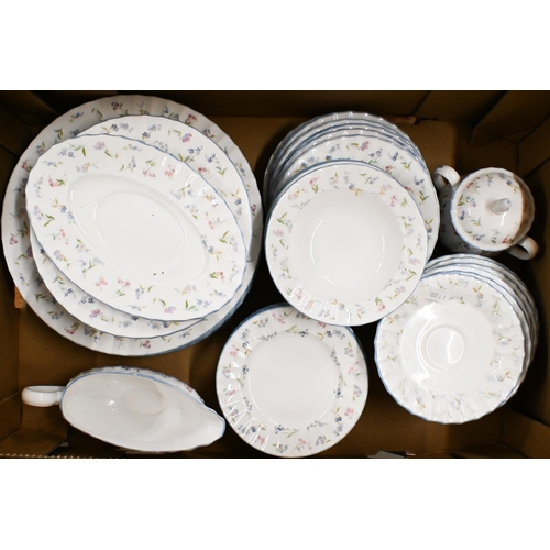 365 - An extensive Royal Worcester 'Forget Me Not' dinner/tea service - 110 pieces approx (3 boxes)