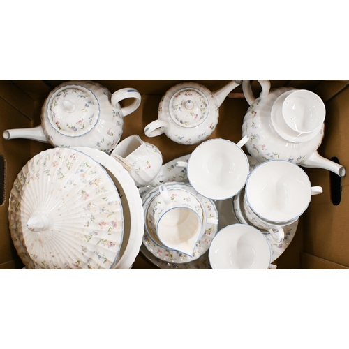 365 - An extensive Royal Worcester 'Forget Me Not' dinner/tea service - 110 pieces approx (3 boxes)