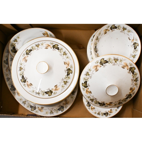 382 - # A Royal Doulton 'Larchmont' dinner service, 38 pieces approx (box)