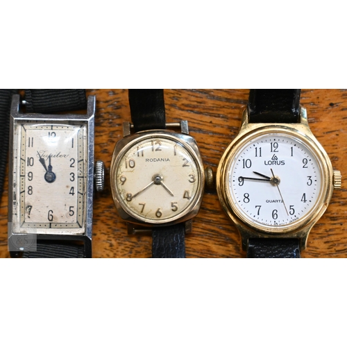 261 - Six assorted ladies wristwatches - Spirit; Red Herring 'Infinate'; Lucerne; Rodania; Jupiter; Lorus,... 