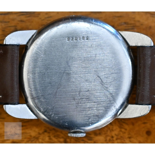 263 - Four vintage gents wristwatches, 1950's/60's; Smiths Empire, chrome cased, oyster dial with seconds ... 