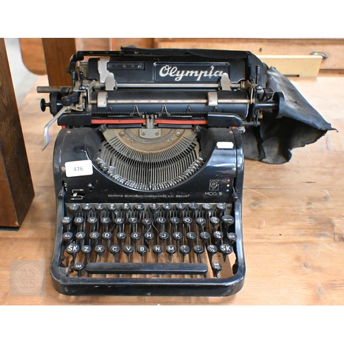 476 - # A vintage Olympia Model 8 typewriter