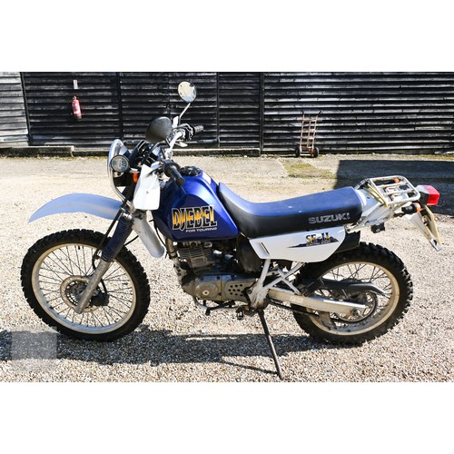 55 - Suzuki DR Djebel 200cc single cylinder motorcycle, 2003, electric start, two owners, reg. X487 OBP, ... 