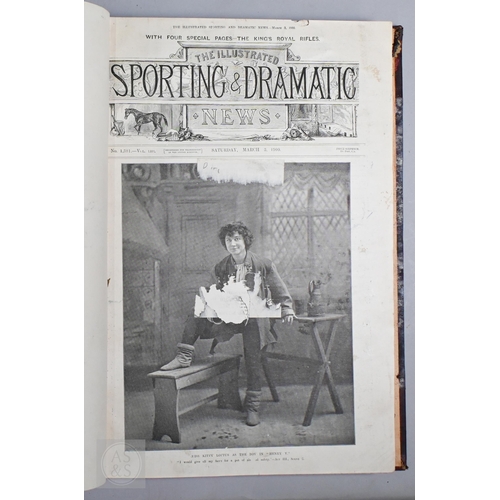 805 - Three Victorian volumes of The Illustrated London News:- Jan - Jun 1863, Jul - Dec 1866 and Jul - De... 