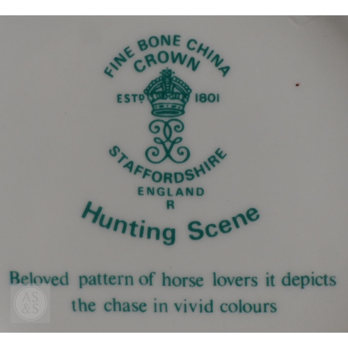 399 - A selection of Coalport 'Hunting Scene' tableware to/w a Midwinter 'Fashion Shape' coffee service, p... 