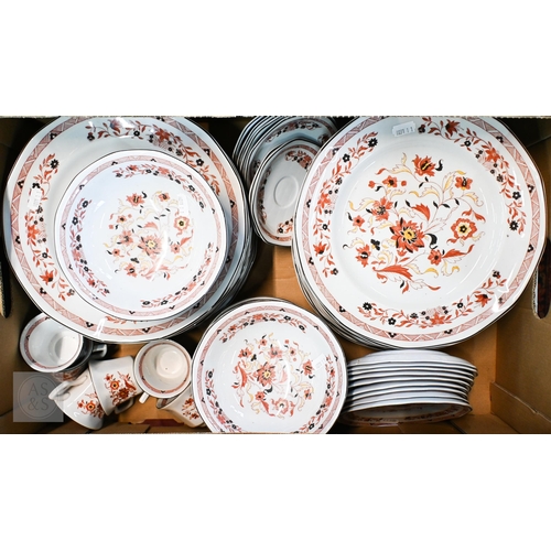 407 - An extensive Wedgwood 'Kashmir' dinner/tea service, 150 pieces approx (3 boxes)