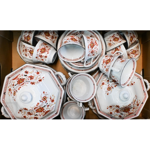407 - An extensive Wedgwood 'Kashmir' dinner/tea service, 150 pieces approx (3 boxes)