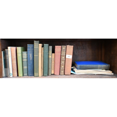 543 - A quantity of antique and vintage volumes on fishing