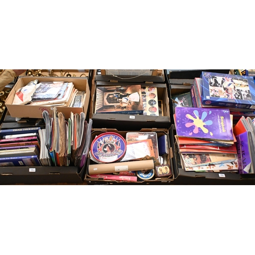 546 - A large quantity of Royal commemorative ephemera including tins, jigsaws, books and scrapbooks etc (... 
