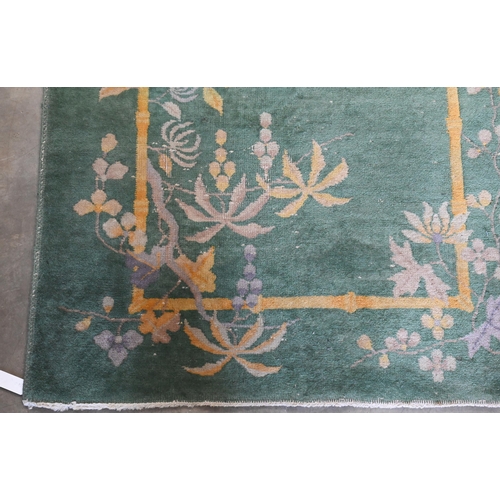 599 - A vintage Persian Balouch rug with tessalating octagonal motif on red ground, 176 x 96 cm to/w a Per... 