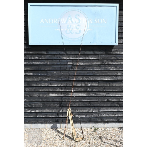 383 - #A vintage Milwards 'Flexicane' 4 piece split cane fly rod to/w an Anderson's 'The Dunfeld' rod (2)