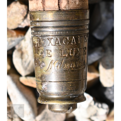 383 - #A vintage Milwards 'Flexicane' 4 piece split cane fly rod to/w an Anderson's 'The Dunfeld' rod (2)