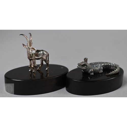 Patrick Mavros (Zimbabwe): a set of eight place-card holders with