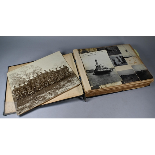 715 - An early 20th century Anglo-Chinese Shanghai photograph album, images within record the  Chang-Hai /...