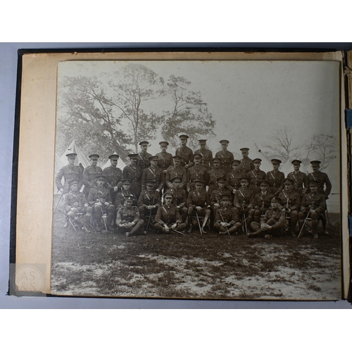 715 - An early 20th century Anglo-Chinese Shanghai photograph album, images within record the  Chang-Hai /... 