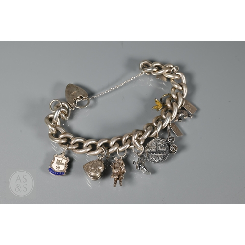 185 - A green jade bead necklace with yellow metal beads and clasp, stamped 14k; another green jade neckla... 