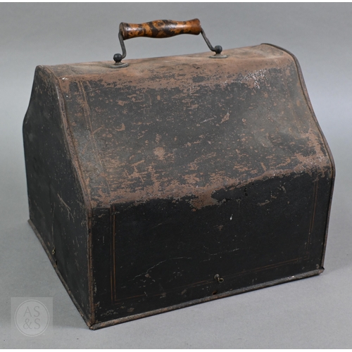 693 - A 19th Century Salter typewriter with tin cover, to/w a John Jardine (Nottingham) Bar-Let typewriter... 