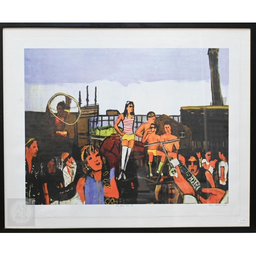 321 - Jason Gibilaro (b 1962) - 'Art Boot Fair II', AP print, pencil signed and dated 2011, 57 x 71 cm
