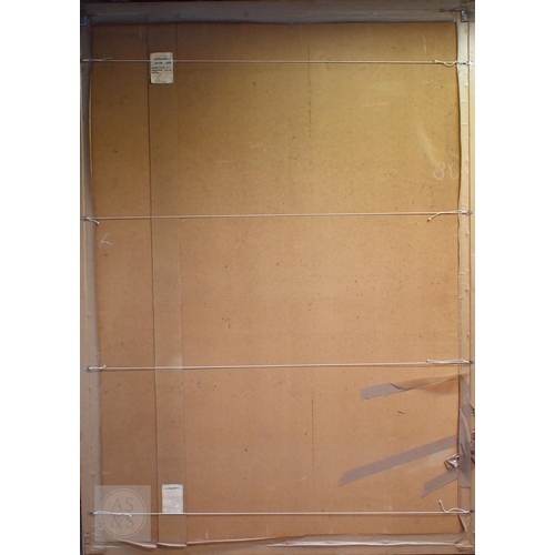 650A - Graham Dean (b 1951) - 'Rise', watercolour on handmade Indian paper, 1999, 196 x 123 cm&nbsp;ARR may... 
