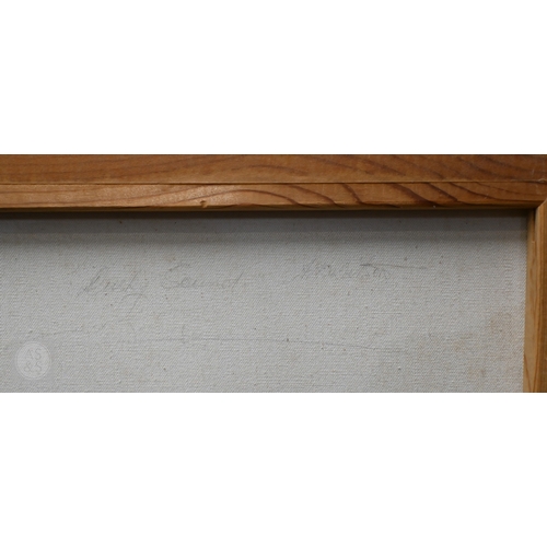 631 - Tim Wilson (New Zealand, 1954-2020) - Milford Sound, New Zealand, oil on canvas, signed lower left, ... 