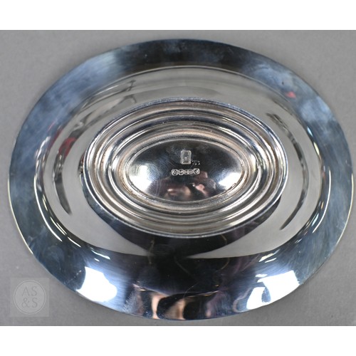 21 - A Regency Old Sheffield Plate desk-stand fitted with nib-box flanked by two square glass pots with m... 