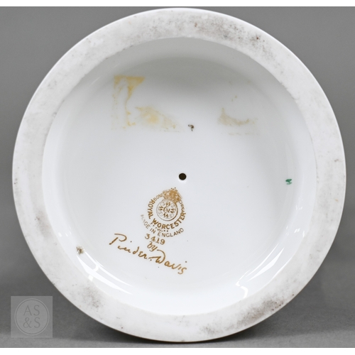 552 - A Royal Worcester figure of a Chinese lady, designed by Pinder Davis, no. 3419, 1956, 31cm high