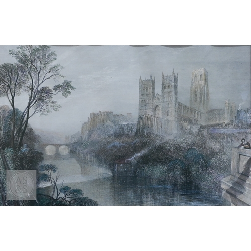 338 - Six various pictures - two Venetian watercolour views; E S Wimperis - two of Bosham, watercolour; an... 