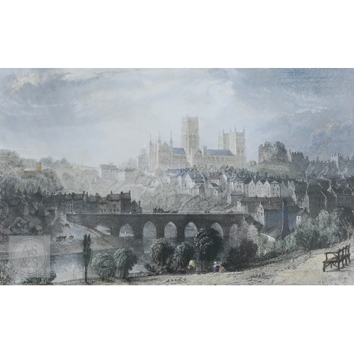 338 - Six various pictures - two Venetian watercolour views; E S Wimperis - two of Bosham, watercolour; an... 