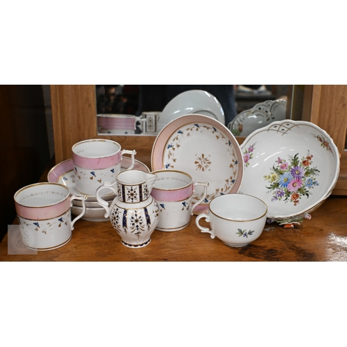 443 - Various 19th century and later decorative ceramics including Derby, Wedgwood, Royal Doulton Terrier,... 