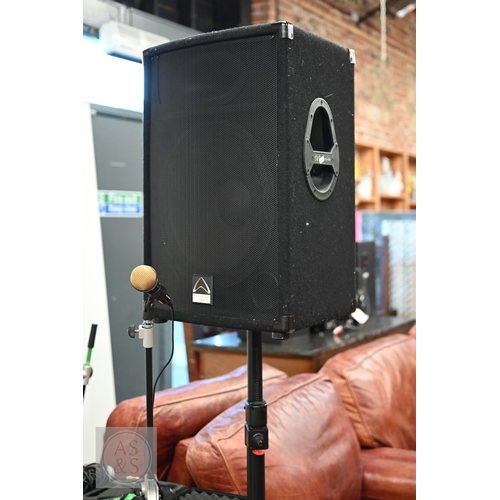 60 - A Wharfedale Pro BX1060SD powered mixer to/with a pair of Wharfedale Pro SVP-15 speakers on Stagg ad... 