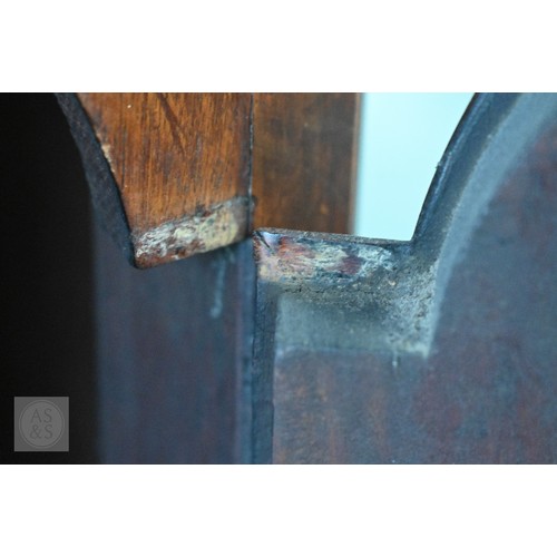 30 - Hugh Riach, London, a good mid 18th century brass mounted mahogany pagoda top longcase clock, the ei... 