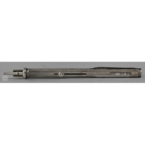 34 - WITHDRAWN A silver pipe-smoker's pocket-knife, Harrison Brothers & Howson, London/Sheffield 1909... 