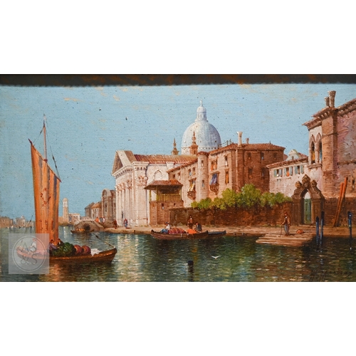 523 - William Meadows (1825-1901) - 'Venice' the Grand Canal, oil on canvas, signed lower right, 29 x 49 c... 