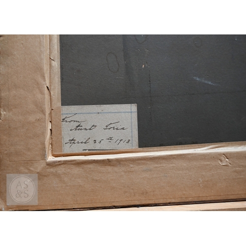 540 - Maud West Watson (1865-1945) - 'Mosca', pastel on paper, signed lower left and titled and dated 1918... 