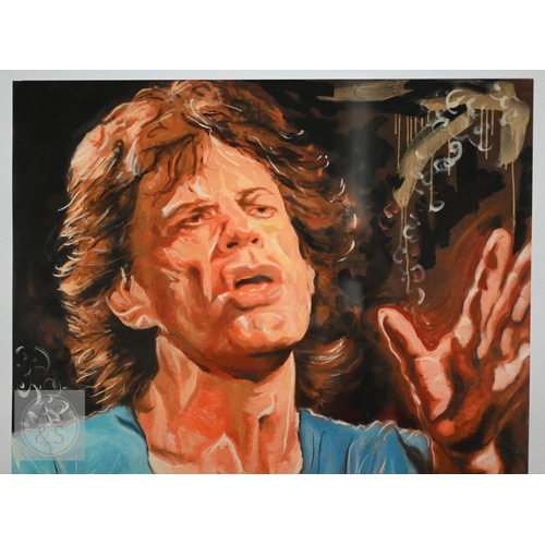 558 - Ronnie Wood (b 1947) - 'Blue smoked suite', ltd ed print numbered 25/195, pencil signed to lower rig... 