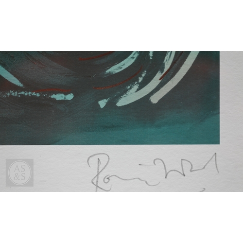 558 - Ronnie Wood (b 1947) - 'Blue smoked suite', ltd ed print numbered 25/195, pencil signed to lower rig... 