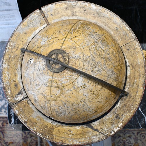 698 - A scarce pair of large George III terrestrial and celestial table top library globes by John Newton,... 