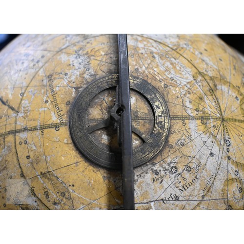 698 - A scarce pair of large George III terrestrial and celestial table top library globes by John Newton,... 