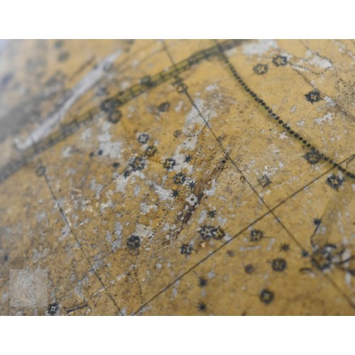 698 - A scarce pair of large George III terrestrial and celestial table top library globes by John Newton,... 