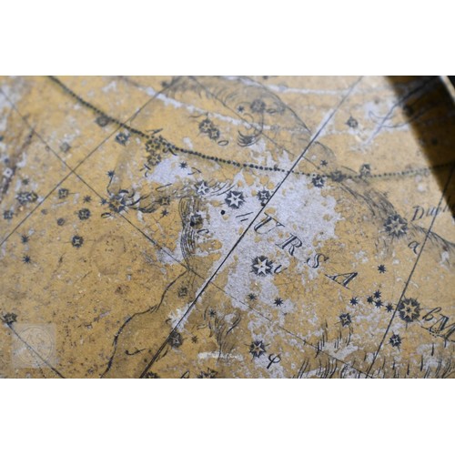 698 - A scarce pair of large George III terrestrial and celestial table top library globes by John Newton,... 