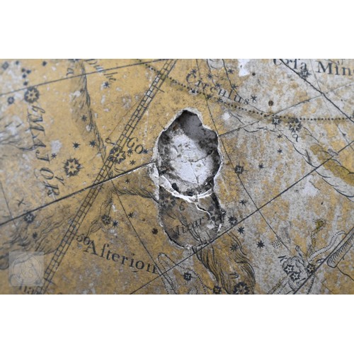 698 - A scarce pair of large George III terrestrial and celestial table top library globes by John Newton,... 